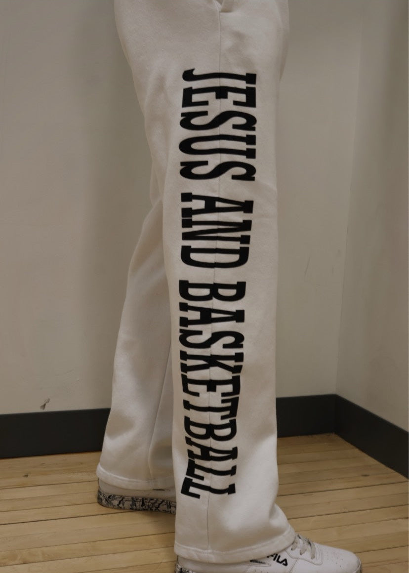 White 'Proverbs 16:3' Sweatpant